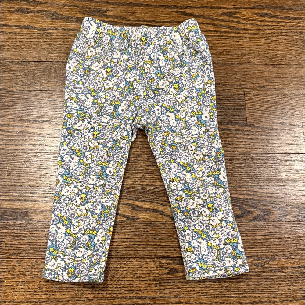 Floral Print Baby Gap Pants 18-24 Months